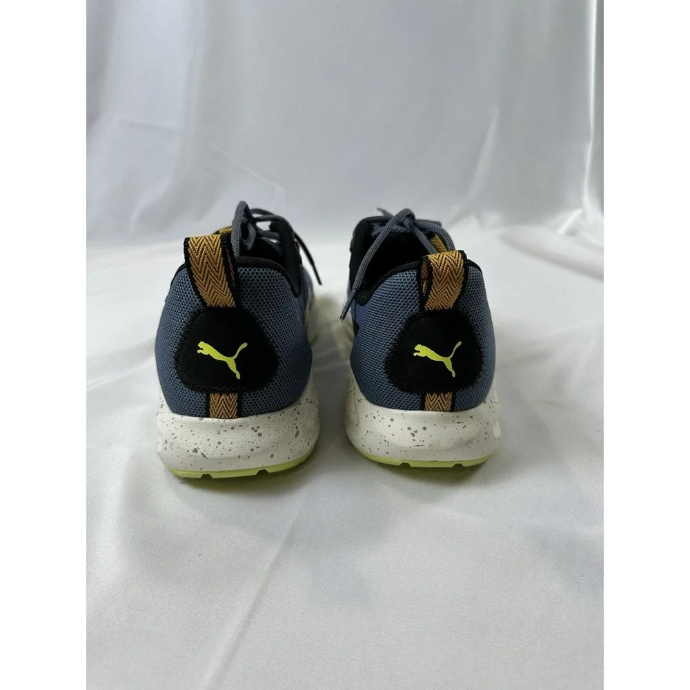 Puma Twitch Runner Trail Evening Sky Black‎ Sz 13 Shoes Training Men's